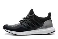 new running with adidas chaussures ultra boost black gray